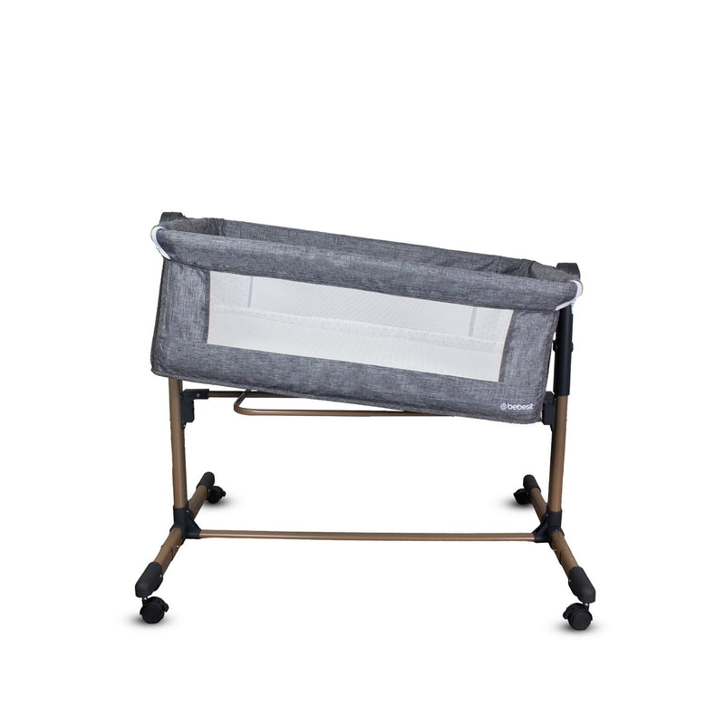 CUNA COLECHO SIDE BY SIDE DORADO BEBESIT