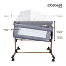 CUNA COLECHO SIDE BY SIDE DORADO BEBESIT