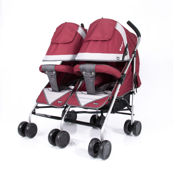 Coche Gemelar Dantero Eb1264 Ebaby Rojo