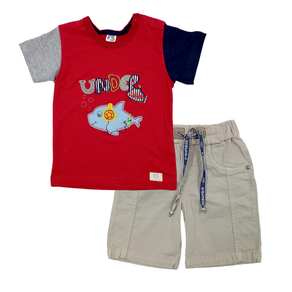 CONJUNTO BEBE NIÑO 10368 FOR BABY