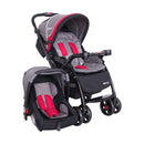 Coche Travel System Braviar Eb1092 Ebaby Rojo