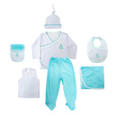 Set 7pza Bordado 1123 For Babys