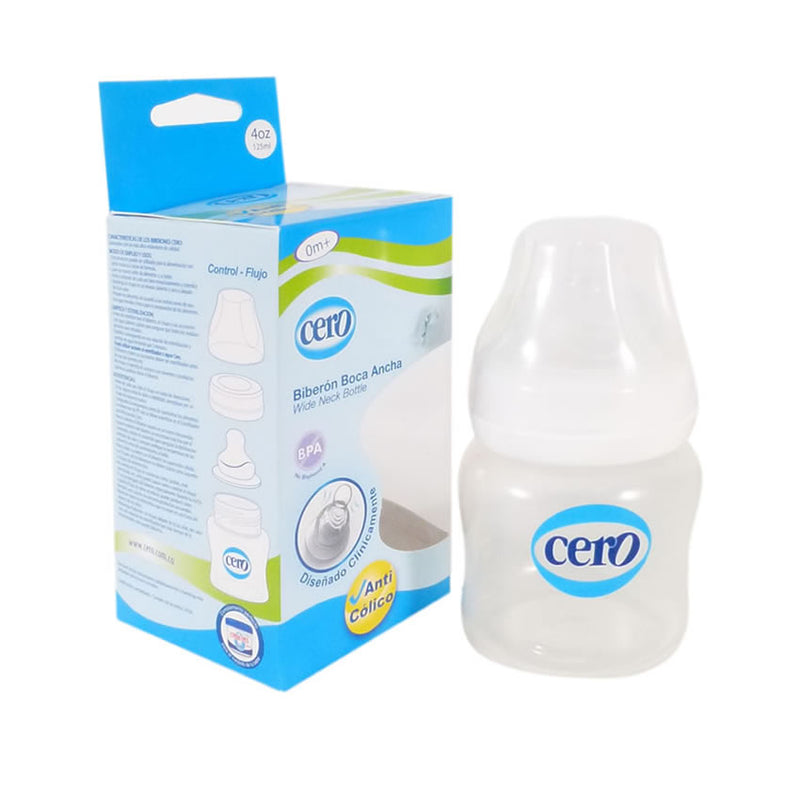 Tetero Boca Ancha 4Oz 51004 Cero (11658001546)