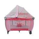 Corral cuna con mosquitero Rosado (11662536522)