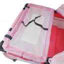 Corral cuna con mosquitero Rosado (11662536522)