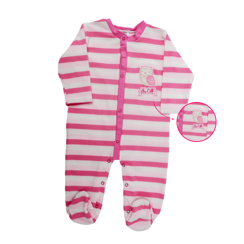 Pijama Buho + Gorro 1332 For Babys
