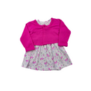 Vestido + Chaleco 1441 For Babys