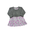 Vestido + Chaleco 1441 For Babys