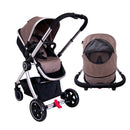 Coche Moises + Cargador Ev159/511 Evezo Cafe