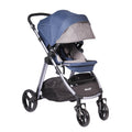 Coche Paseo Sarul Deluxe Eb165 Ebaby Azul