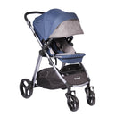 Coche Paseo Sarul Deluxe Eb165 Ebaby Azul