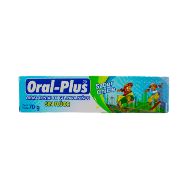 Crema Dental Chicle Sin Fluor X70Gr Oral