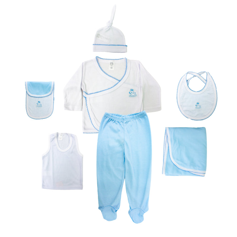 Set 7pza Bordado 1123 For Babys