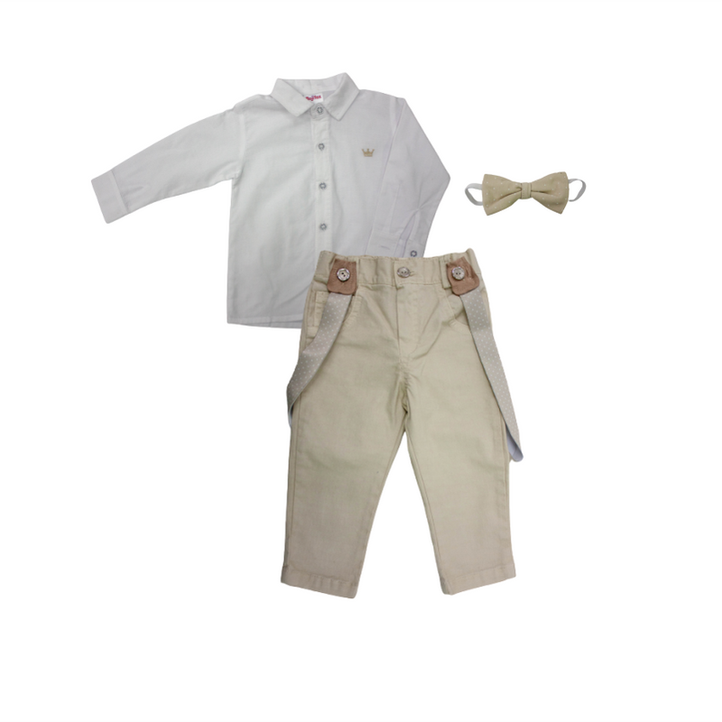 Conjunto Bautizo 3026 Rojitas