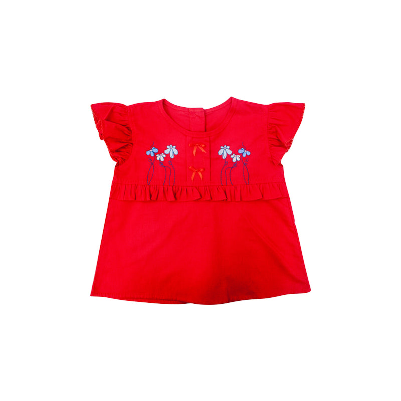 Conjunto Niña 1107 Rojitas