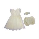 VESTIDO BAUTIZO 32189 BABY MODA