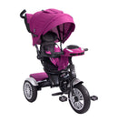 Triciclo Paseador Zoe Eb340 Ebaby Morado