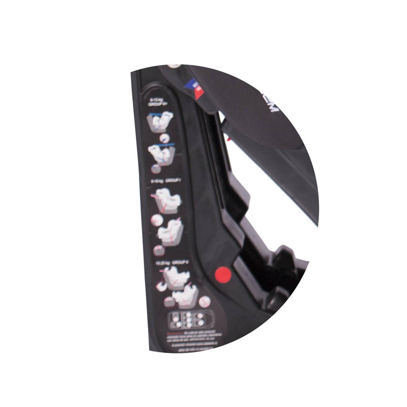 Silla Carro Conetta Eb563 Ebaby Rojo