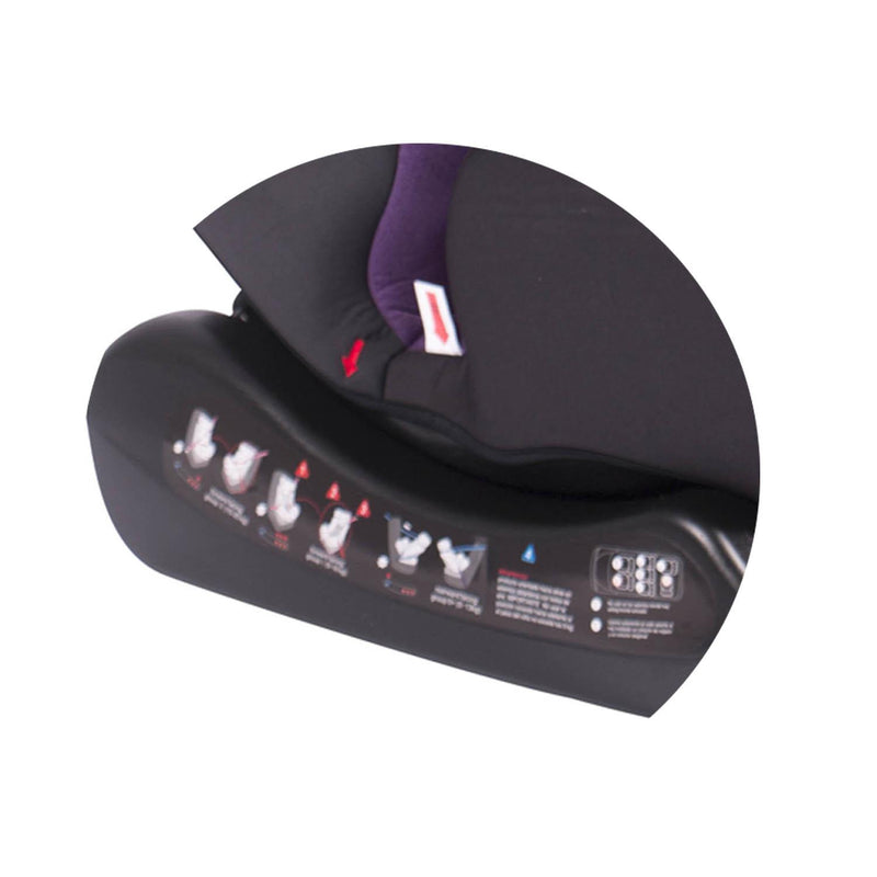 Silla Carro Fireza Eb564 Ebaby Morado