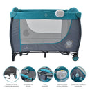 Corral Napoles Premium Baby Turquesa