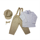 CONJUNTO BAUTIZO NIÑO LARGO 739 BABY TOO