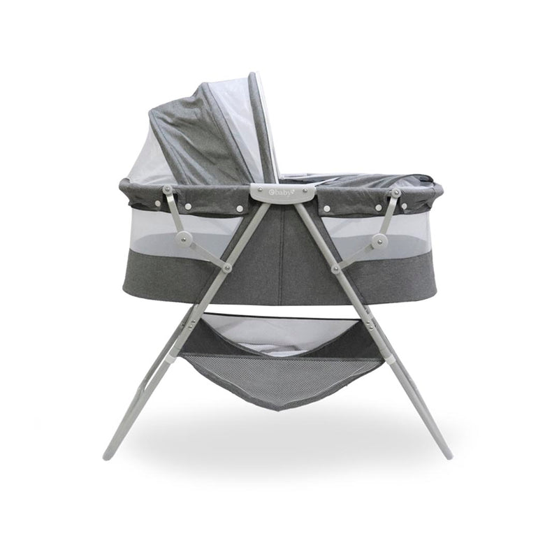 Cuna Baby Cradle Dolly Eb755 Ebaby Gris