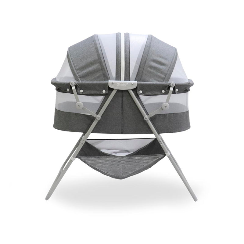 Cuna Baby Cradle Dolly Eb755 Ebaby Gris