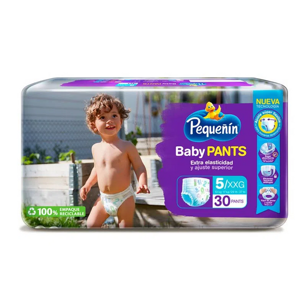 PAÑAL BABY PANTS ET5 X30 PEQUEÑIN