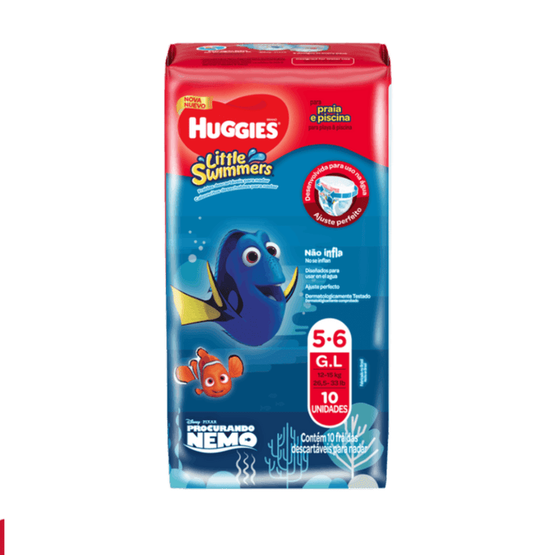 PAÑAL PARA PISCINA ET3 X10 SWIMPANTS HUGGIES