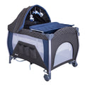 Cuna Corral Napy Eb779 Ebaby Azul