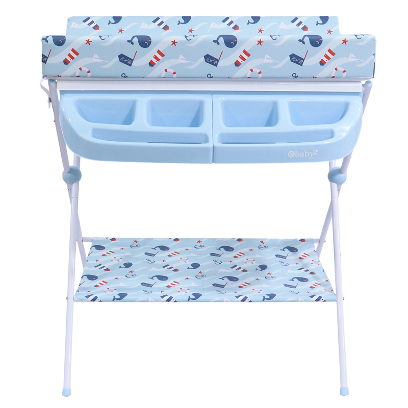 Bañera Cambiador Maxi Eb830-1 Ebaby Azul