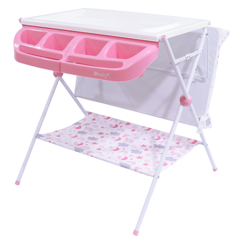 Bañera Cambiador Maxi Eb830-1 Ebaby Rosado
