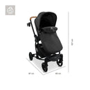 Coche Prima Sl452 Bebesit Negro-