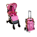 COCHE MALETA ASTON BEBESITOS ROSADO