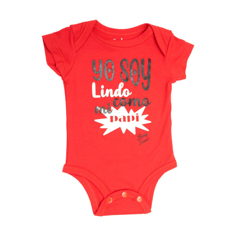 BODY YO SOY LINDO COMO MI PAPI 21090 BABY DANTS