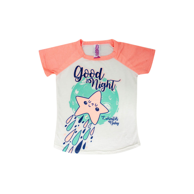 PIJAMA BEBE NIÑA PANTALON 2312 DOI