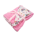 Cobija Doble Faz Pompom 80X1M 4004 Sueño De Angel