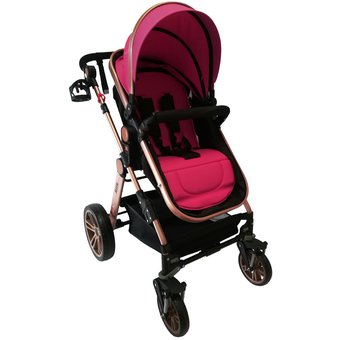 COCHE ALIZZE HAPPY BABY FUCSIA
