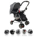 COCHE MECEDORA BALANCE PREMIUM BABY GRIS