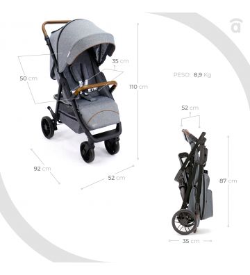Coche Stroller Ness Nordic 18489 Asalvo