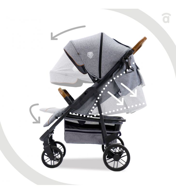 Coche Stroller Ness Nordic 18489 Asalvo
