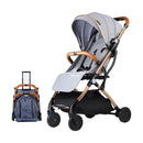 Coche Tipo Maleta Tr18-A Baby Kays Gris Claro