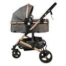 COCHE MOISES FJ HAPPY BABY GRIS