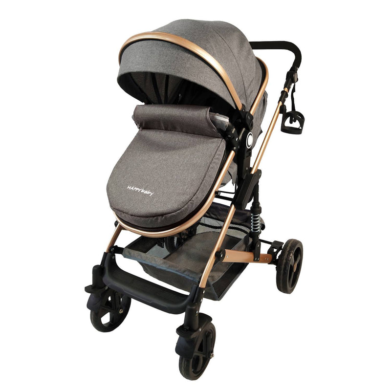 COCHE MOISES FJ HAPPY BABY GRIS