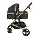 COCHE TIPO CUNA FJ HAPPY BABY NEGRO