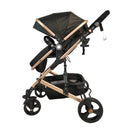 COCHE TIPO CUNA FJ HAPPY BABY NEGRO