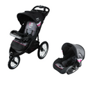 COCHE TRAVEL SYSTEM JOGGER CXP28 BEBESIT ROSADO