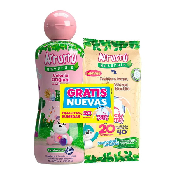 COLONIA ROSADA  X800ML+TOA AVE X20 ARRURU