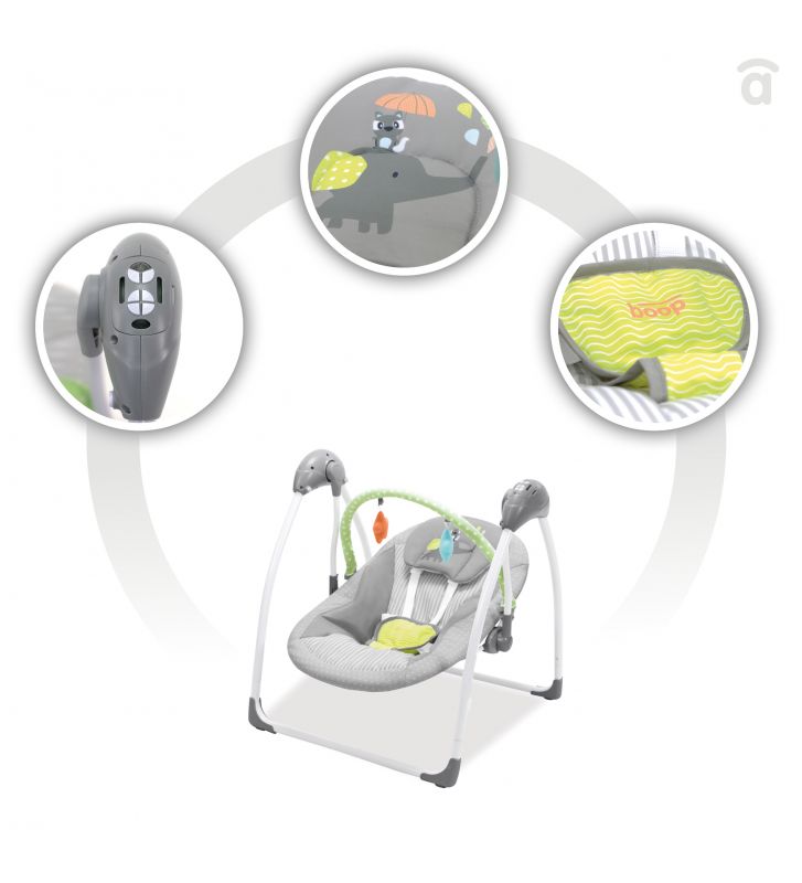 COLUMPIO MUSICAL SWING ELEPHANT 16560 ASALVO