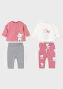 CONJUNTO 4PZAS LEGGINS 2704 MAYORAL